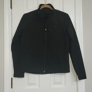 TESLA Water Repellant Women's Jacket Size Small Black EUC​​​​